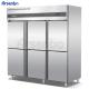 CE SUS201 Kitchen Fridge Freezer Multipurpose Freestanding With 6 Doors