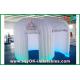 Inflatable Party Decorations LED Lighting Inflatable Photobooth Oxford Cloth Portable For Advertising
