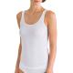 High Quality Comfortable Sleeveless Knitted White Cotton Women Crop Tank Top for Gym