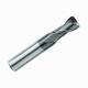 High Performance Solid Carbide Cutting Tool 2 / 4 Flute Corner Radius End Mill For HRC 50 Degree Coated