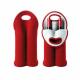 Customized Size Portable 1/2 Bottles Beer Cooling Holder Carrier Neoprene Wine Bottle Freezer Bag Cooler Wine-bottle Bag