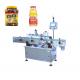 Snack Juice Round Bottle Labeling Machine Automatic CE Certification