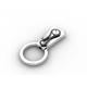 Tagor Jewelry Top Quality Trendy Classic Men's Gift 316L Stainless Steel Key Chains ADK85