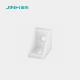 Quick Assembly Plastic Angle Brackets 10mm Furniture Connector For Open Shelving