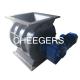 25L Air Lock Rotary Valve Bulk Solids Conveying Dust Collector Discharge