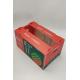 HD Printed Agricultural Product Stackable Corrugated Carton Storage Box For Shelves Promotion