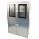 Thick 1.2mm Stainless Steel Medical Cabinet Hospitatal Furniture