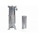 Stainless Steel Single Cartridge Filter Housing , Beer Filter Housing OEM / ODM Available