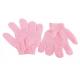 Colorful Exfoliating Bath Gloves , Comfortable Bamboo Exfoliating Gloves