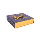 Luxury Rigid Cardboard Foldable Gift Box Book Shaped Custom Print Logo