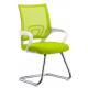 Green All Mesh Office Training Chairs For Conference Room Breathable