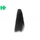 Straight 100 Virgin Human Hair Extensions Weft Double Layers