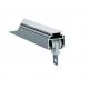 High Performance Ceiling Mounted Curtain Rail 6m Curtain Track 1.2mm Thick
