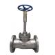 Long Stem Cryogenic Globe Valve Stainless Steel Material DN15 To DN200