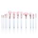 Exceptional Cosmetic Makeup Brush Set Rose Gold High Gloss Durable Quality