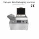 304SUS Single Chamber Skin Pack Tray  Sealing Machine Vacuum Tray Sealer Machine For Meat