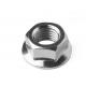 Galvanization Hexagon Nut Series Zinc Nickel Alloys M5 Din 6923 ISO 4161 Class 4