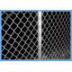 Green Vinyl Coated Chain Link Fence Panel For Farm 5mm Wire Dia