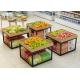 Promotion Fruit And Vegetable Rack Powder Coated Surface Treatment