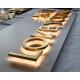 Outdoor 3D LED Billboard and Display Board Stainless Metal Backlight Luminous Letters