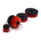 Electric Drill Cleaning Brush / Drill Power Scrubber Nylon Filament Brush Set