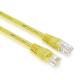 Yellow RJ45 Cat 6 Ethernet Patch Cable 15m 10m Cat6 Computer Cable PVC Jacket