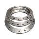 Metal Pad Gasket Stamping Titanium Flange Steel Threaded Flange Piece For Petrochemical