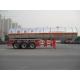Gas Tanker Semi Trailer 39500L Capacity For Transport Propylene Oxide Liquiefied