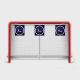 PVC Material Hockey Net Shooting Targets 30cm Metal Hockey Targets