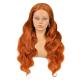 Remy Hair Top Grade Brazilian 13*4 Highlight Wig with Ginger Color HD Lace Frontal