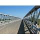 Modern Prefabricated Pedestrian Bridges , Modular Bailey Temporary Footbridge Overpass Road