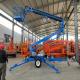 PLC 16m Electric Lifting Platform Folding Arm Aerial Boom Lift