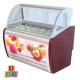 Commercial Luxury Ice Cream Freezer Display Food Cabinet Cake Snack Showcase