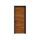 Sound Insulation MDF Wooden Door 43mm Thick PVC Interior Doors With Frames