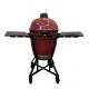 Outdoor Red Pizza SGS 21.5 Inch 54.6cm Ceramic BBQ Grill