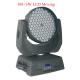 LED Stage Moving Head Lights 108PCS × 3W RGBW With LCD Dispaly For Big Party