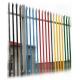 Different Colors Hot Dipped Europe Palisade Fence for Park