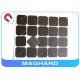Square Flexible Rubber Magnet Sheets With Adhesive Diecut 4R 45 * 45 * 0.8mm