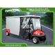 2 Seater Electric Ambulance Car 3.7KW 48V Trojan Battery With Cargo Box