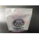 Holographic Stand Up Zip Lock Bag Laminated Poly Large Plastic Packaging Hologram Foil Sticker
