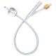 Foley Balloon Catheter 2 Way Silicone Coated Catheter For Hospital