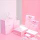 Popular Shopping Bags Offset Printing Packaging Paper Gift Bag Set With Handles