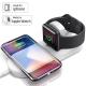 2 In 1 Qi Wireless Charger For Apple Watch And Iphone Airpods Pro