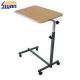 Portable Custom Wood Table Tops , MDF Split Laptop Table Top With PVC Film Surface