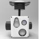 Three-axis Multi-sensor Micro Gimbal With IR + TV + LRF Uncooled FPA EO IR Thermal Camera Monitoring System