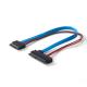 30CM 1FT 12 Inch 22 Pin To Slimline SATA 5V Cable Serial Connection