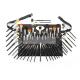 Professional Classic Black Makeup Brush Collection Set With Brush Belt