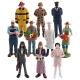10 PCS People at Work Model Toy Pretend Professionals Figurines Career Figures Individually Hand-Painted People Toy