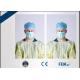 Non Irritating Disposable Isolation Gown , Full Length Disposable Barrier Gowns