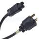 Safety Flat Power Cable Uk , 3 Prong European Extension Lead Uk Plug
